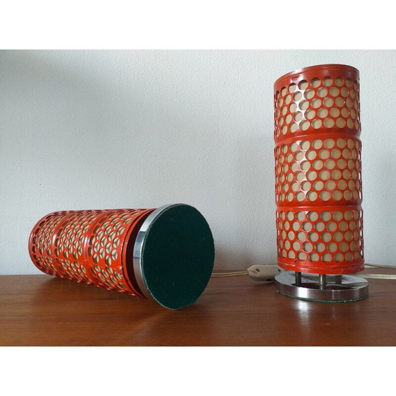 Image 1 of Pair of vintage table Lamps Napako, 1960