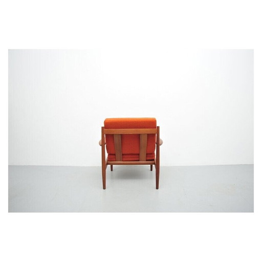 Vintage teak armchair by Grete Jalk, 1958