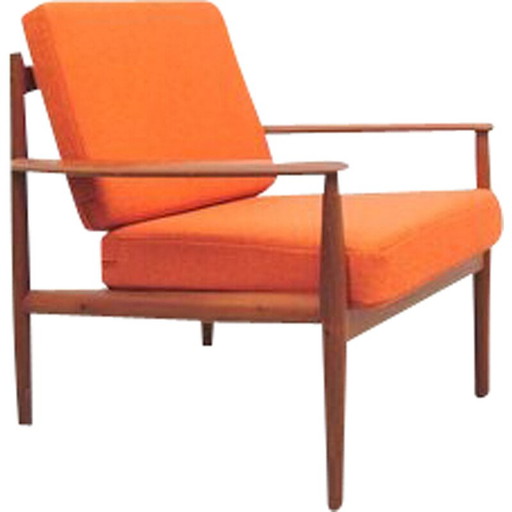 Vintage teak armchair by Grete Jalk, 1958