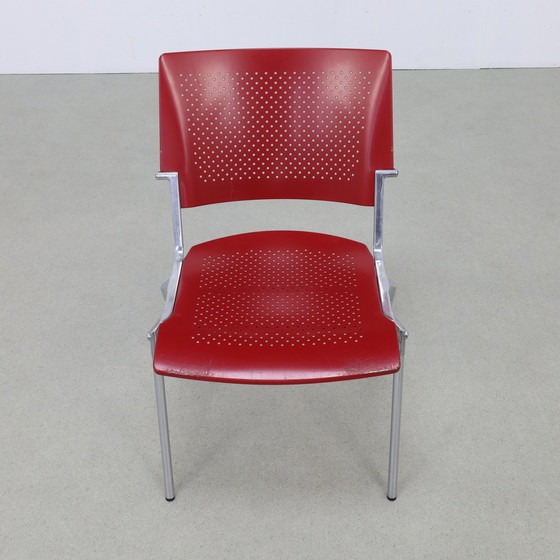 Image 1 of 4x Fauteuil de salle à manger postmoderne "Sento" par Jørgen Kastholm pour Dauphin