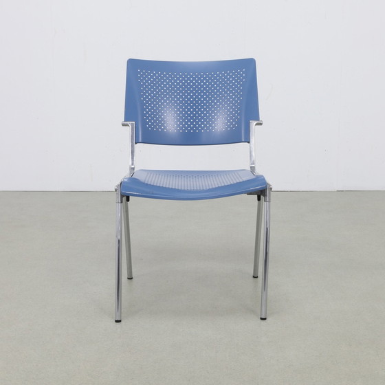 Image 1 of 4x Fauteuil de salle à manger postmoderne "Sento" par Jørgen Kastholm pour Dauphin