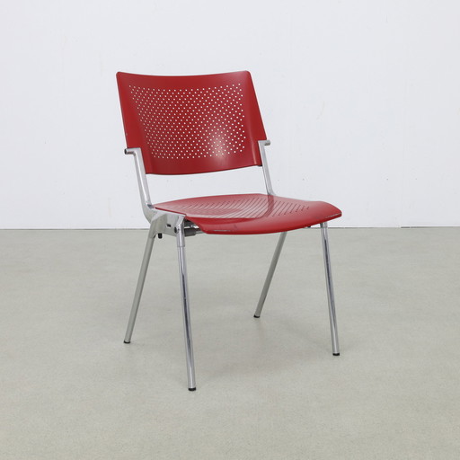 4x Fauteuil de salle à manger postmoderne "Sento" par Jørgen Kastholm pour Dauphin