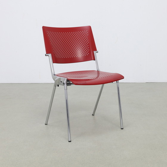 Image 1 of 4x Fauteuil de salle à manger postmoderne "Sento" par Jørgen Kastholm pour Dauphin