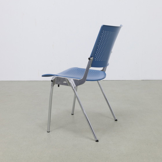 Image 1 of 4x Postmodern Diningchair “Sento” by Jørgen Kastholm for Dauphin