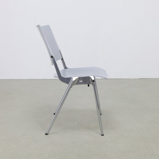 Image 1 of 4x Fauteuil de salle à manger postmoderne "Sento" par Jørgen Kastholm pour Dauphin