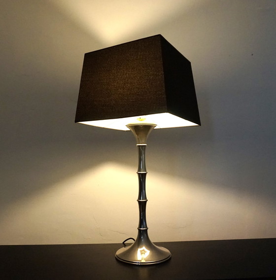 Image 1 of Bamboo table lamp by Ingo Maurer