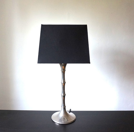 Image 1 of Bamboo table lamp by Ingo Maurer