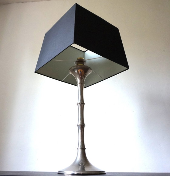 Image 1 of Bamboo table lamp by Ingo Maurer