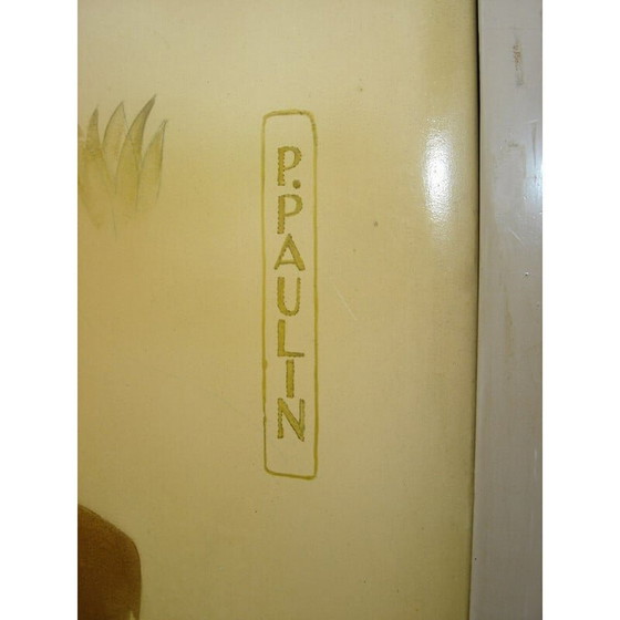 Image 1 of Vintage lacquered cabinet by Pierre Paulin, 1940