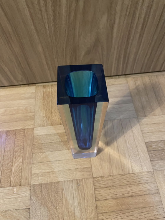 Image 1 of Vaso Di Design Sommerso Di Flavio Poli