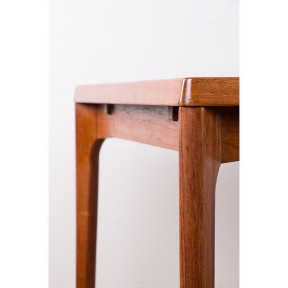 Image 1 of Vintage extendable teak dining table by Henning Kjaernulf for Vejle Stole, Denmark 1960