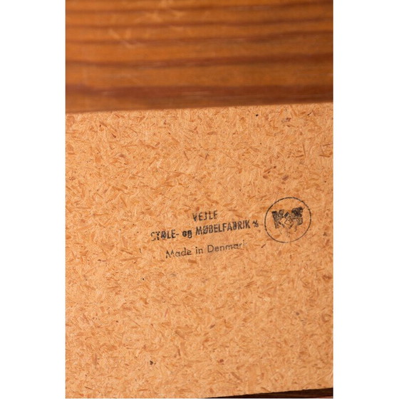 Image 1 of Vintage extendable teak dining table by Henning Kjaernulf for Vejle Stole, Denmark 1960