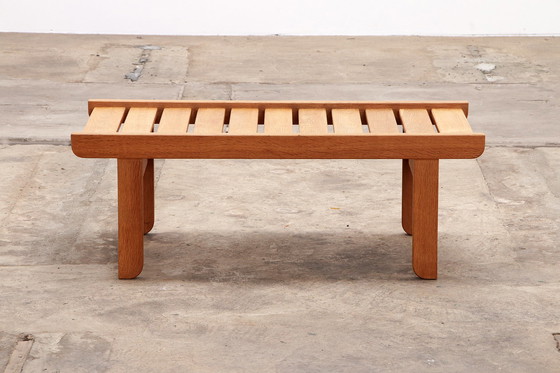 Image 1 of Bernt Petersen for Niels Eilersen bench made of oak, 1960