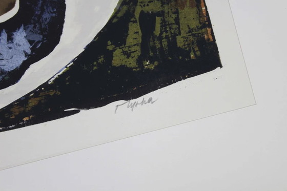 Image 1 of Lithographie de l'artiste René Myrha