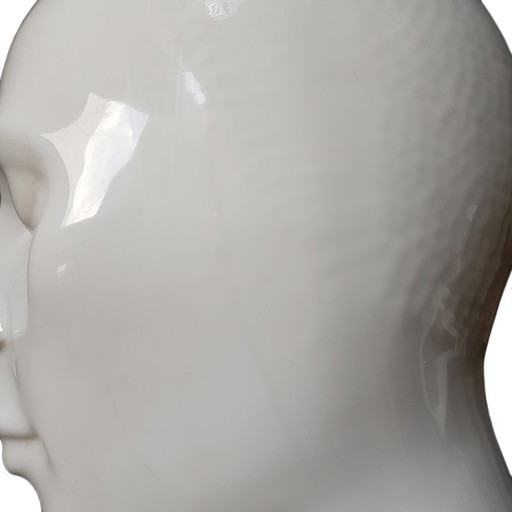 Tête en céramique vintage, Allemagne