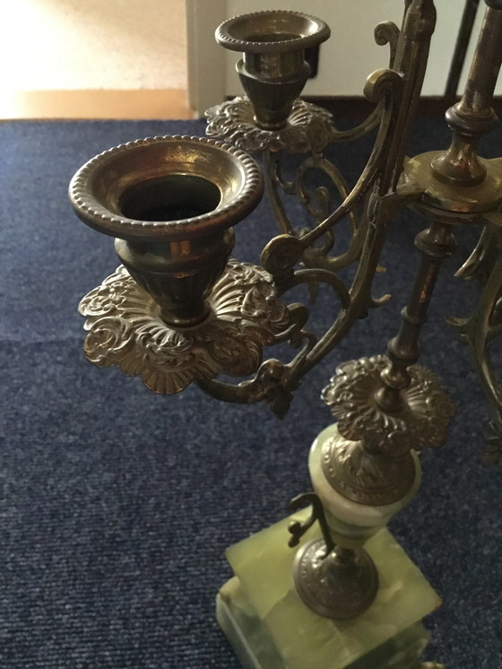 Image 1 of Set Of 2 Armige Candlesticks