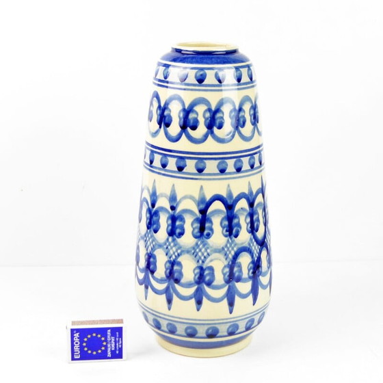 Image 1 of Vintage rustic ceramic vase for Kll Karl Louis Lehmann, Germany 1950s