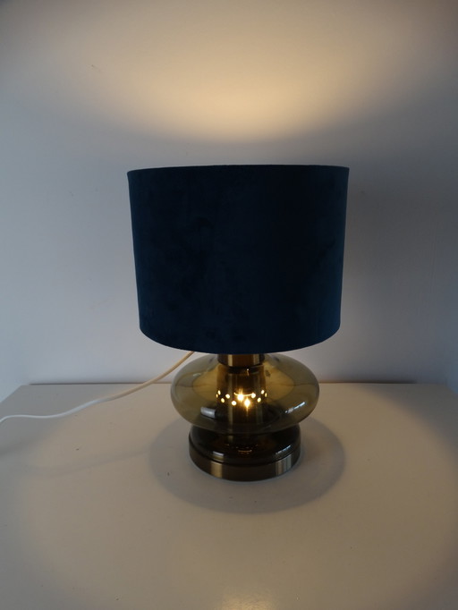 Vintage Glass Table Lamp