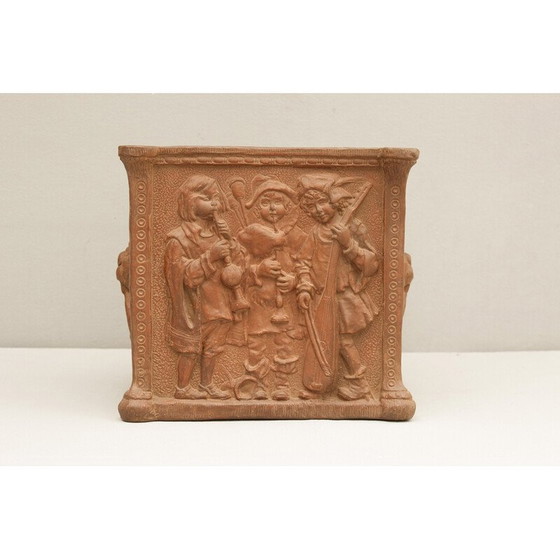 Image 1 of Vintage stoneware planter, 1905