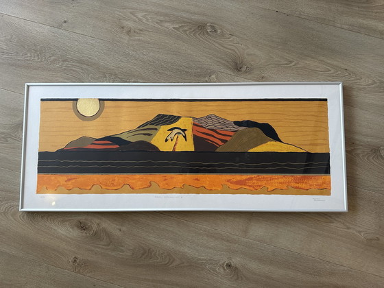 Image 1 of Ronald Boonacker - Mahe Seychelles II - framed silkscreen print