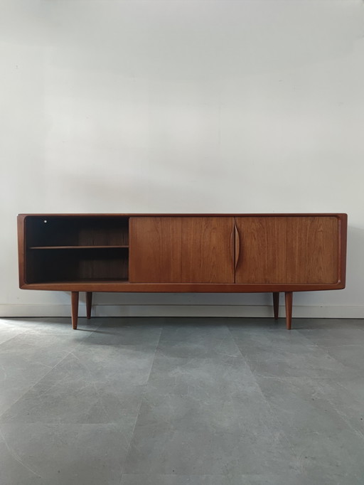 Vintage Danish Sideboard In Teak By H.W. Klein For Bramin