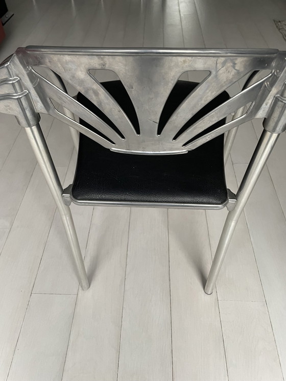 Image 1 of 4x Bros/S Alesia Italia Design Dining Chairs.