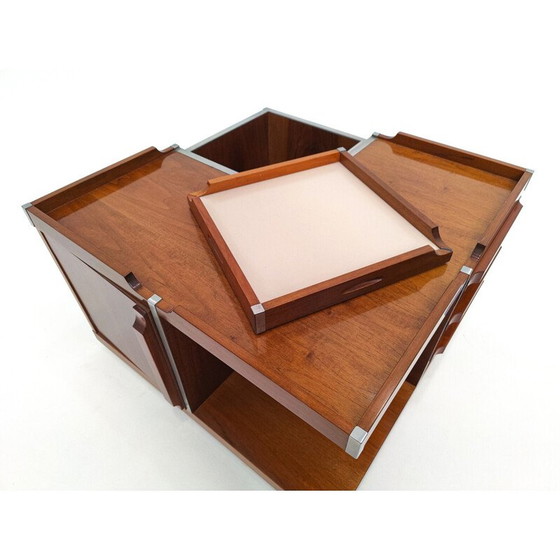 Image 1 of Vintage square coffee table, Italy 1960