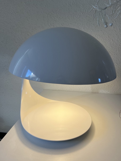 White Martinelli Luce Cobra Table Lamp