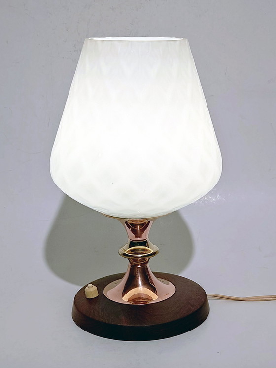 Image 1 of Table Lamp 1950s Massive Pj De Jaeck