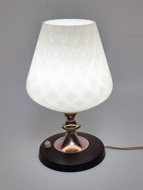 Image 1 of Table Lamp 1950s Massive Pj De Jaeck