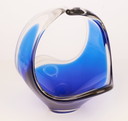 Mid-Century Coquille glass bowl from Flygsfors