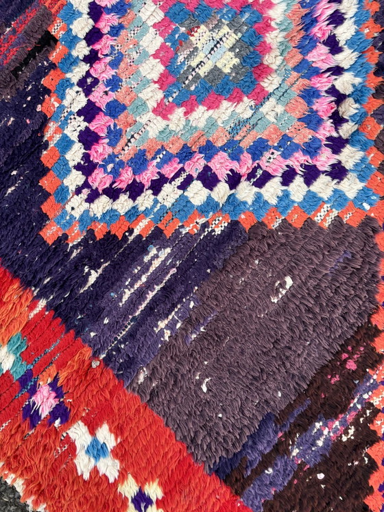 Image 1 of Tapis traditionnel marocain en coton berbère