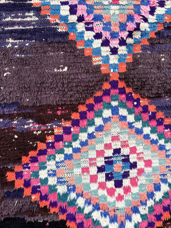 Image 1 of Tapis traditionnel marocain en coton berbère