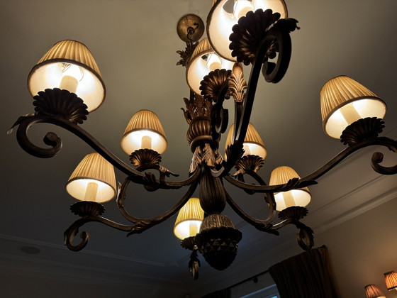 Image 1 of Chandelier 6-Armig 9-Lamps Fine Art Lamps