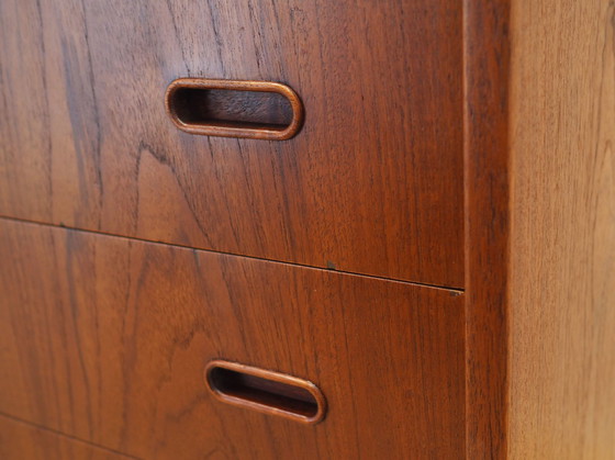 Image 1 of Teak Chest Of Drawers, Danish Design, 1970S, Production: Denmark