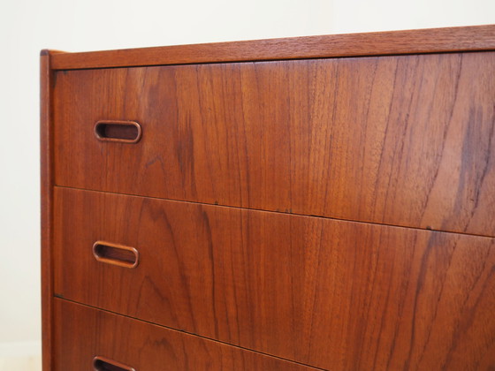 Image 1 of Teak Chest Of Drawers, Danish Design, 1970S, Production: Denmark