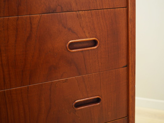 Image 1 of Teak Chest Of Drawers, Danish Design, 1970S, Production: Denmark