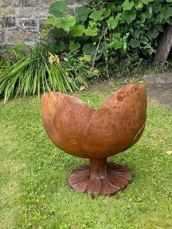 Image 1 of Wooden art chair