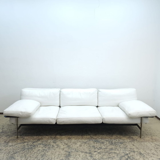 Image 1 of B & B Italia Diesis Leather Sofa Designer Sofa Couch Modern 