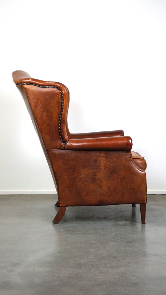 Image 1 of Sheep leather ear armchair