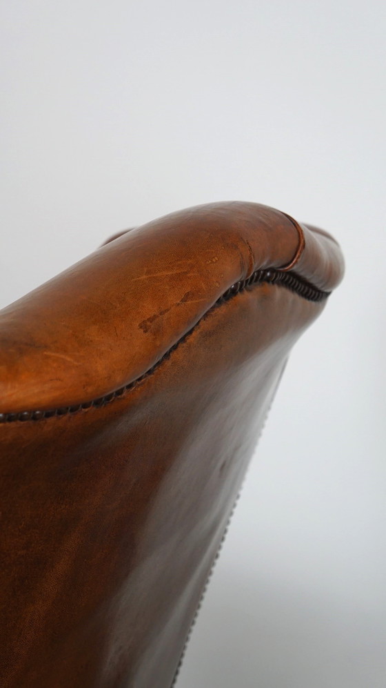 Image 1 of Sheep leather ear armchair