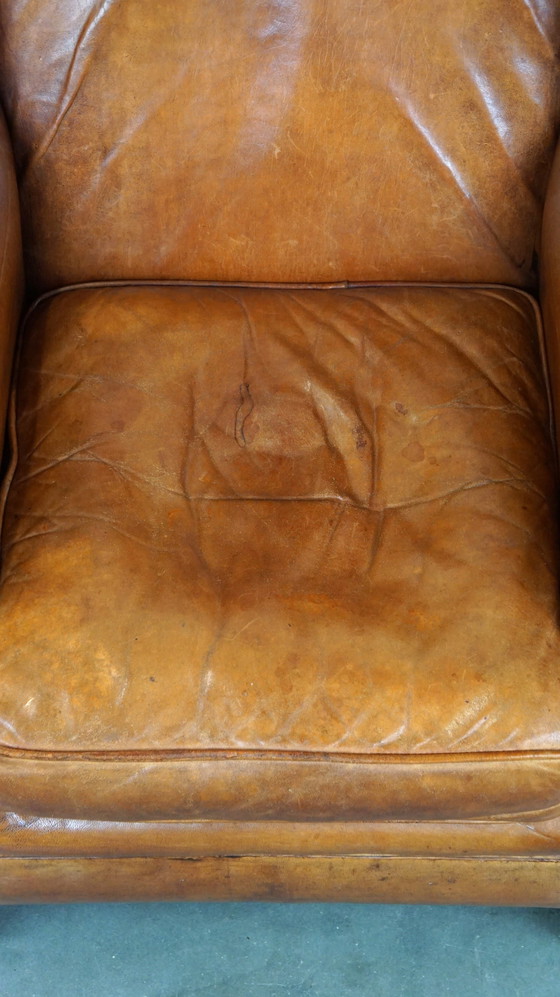 Image 1 of Sheep leather ear armchair