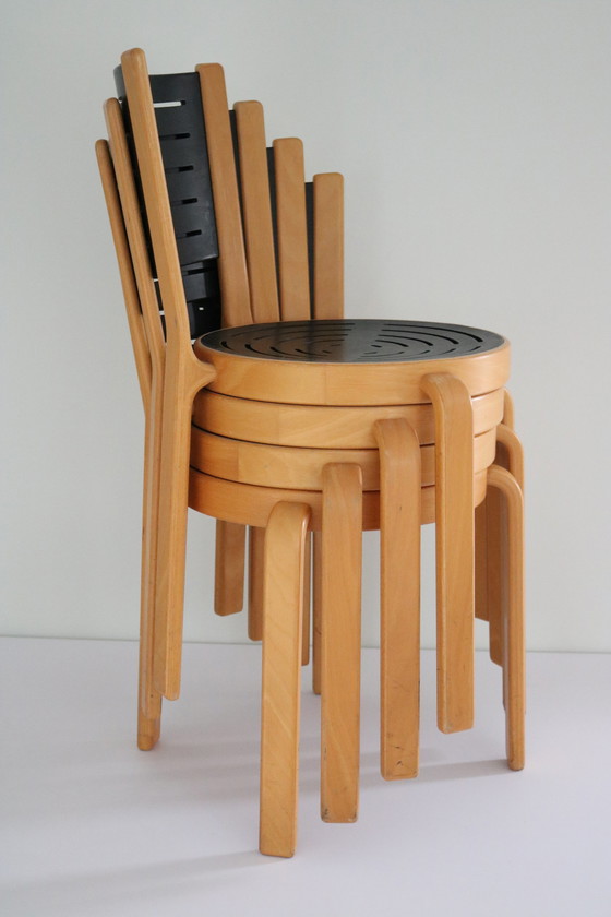 Image 1 of 4x Johnny Sorensen & Rud Thygesen for Magnus Olesen Dart chairs