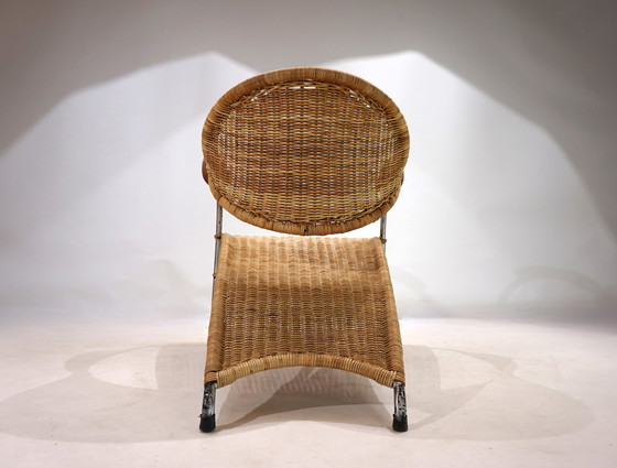 Image 1 of Rattan Streamline lounge chair, 1970