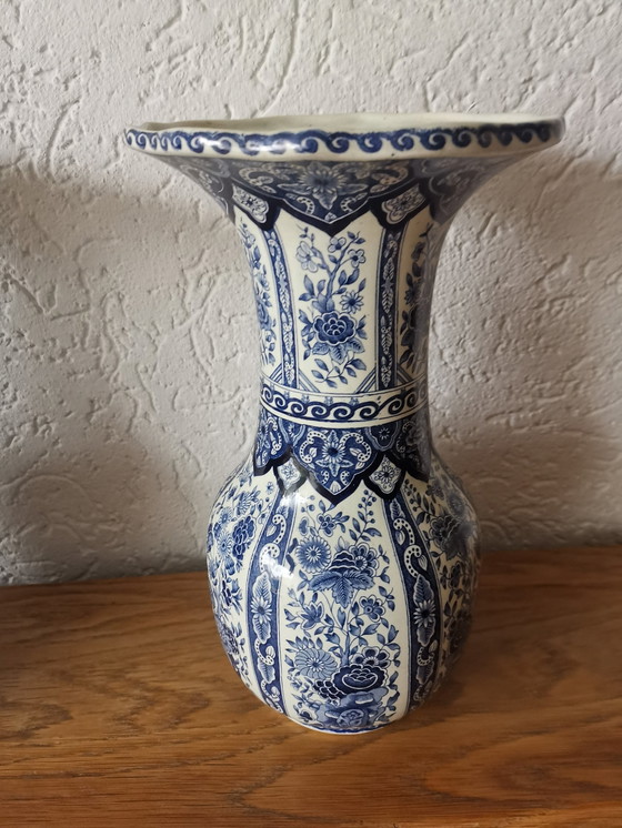 Image 1 of Delft Blue Vases