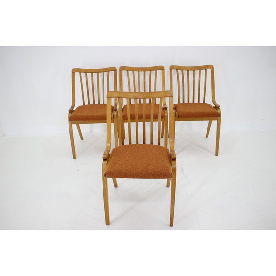 Image 1 of Set of 4 vintage chairs by Antonin Suman par Ton, Czechoslovakia 1970