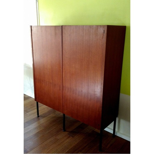 Vintage cabinet by Philippon and Lecoq for Degorre