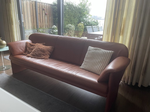 Jori Jr-4650 Sofa 226/3 Low Pinto Color Havanna – 3 5 zitsbanken, Leather