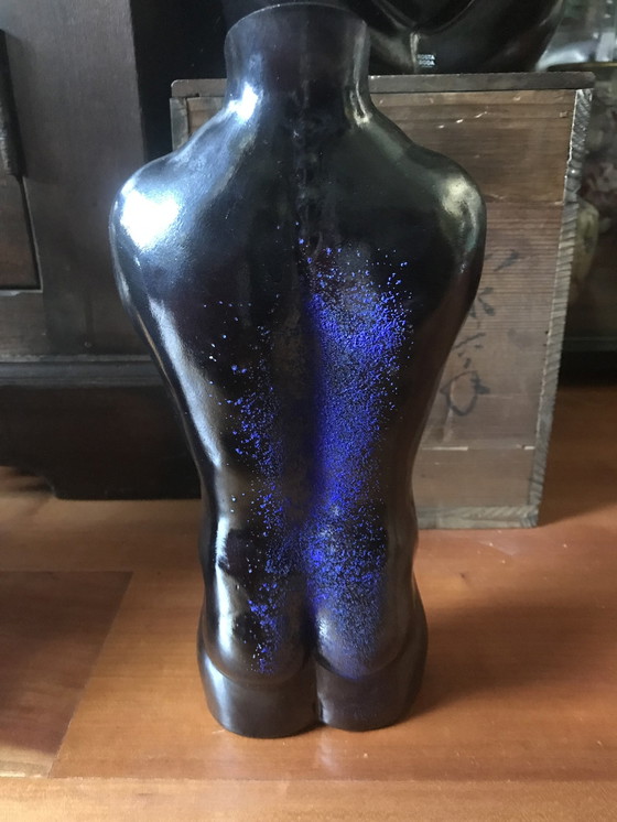 Image 1 of Sea Glasbruck Vase Torso Man