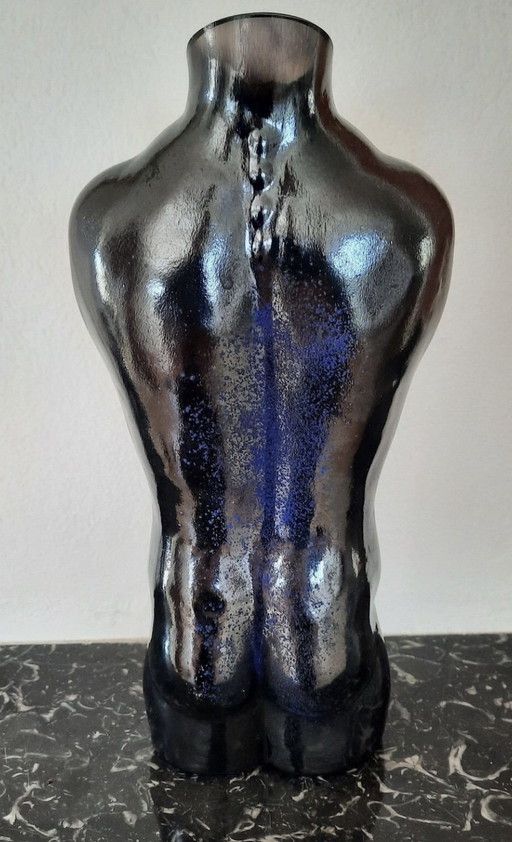 Sea Glasbruck Vase Torso Man